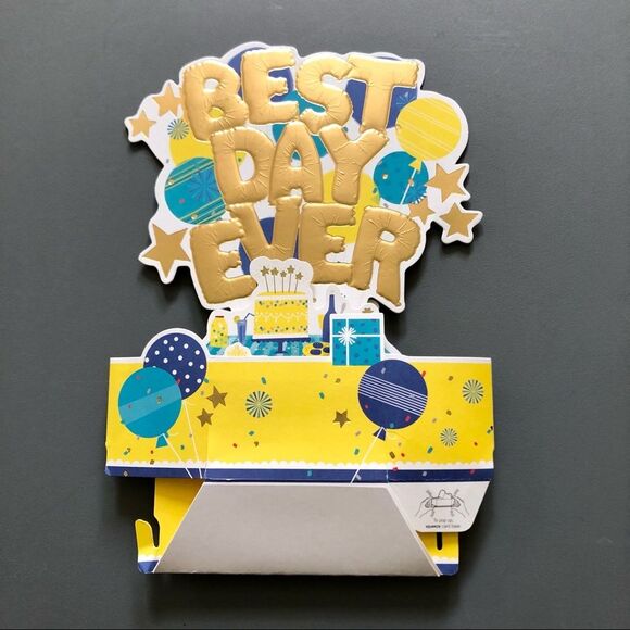 Hallmark Bundle of 3 Pop-Up Paper Wonder Birthday Cards 3D - Picture 2 of 7